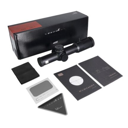 Full Original VUDU 1-10 X SR5 Illuminated Reticle MRAD FFP LPVO Riflescope with Scope Mount