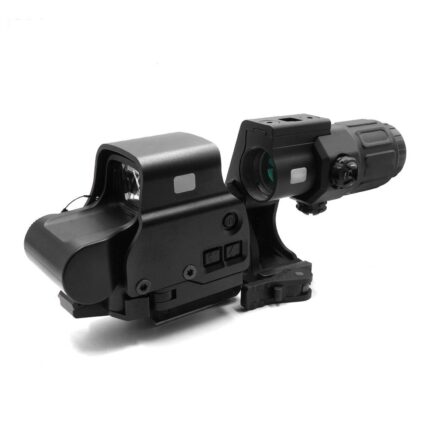 Holy Warrior S1 Exps3-0 558 Red Dot Sight & FAST OPTIC Riser Mount & G33 FTC 4PS Black Combo