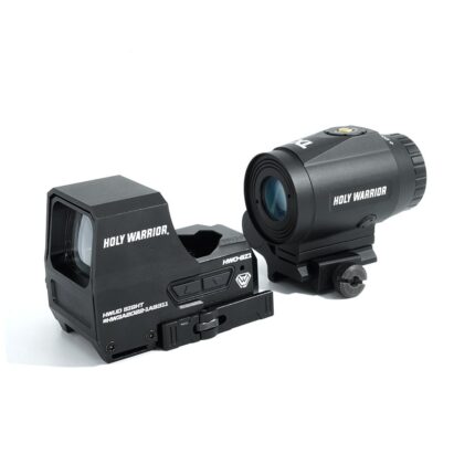 Holy Warrior SZ-1 Electric Red Dot SIght w/TX 3X Magnifier Scope Combo