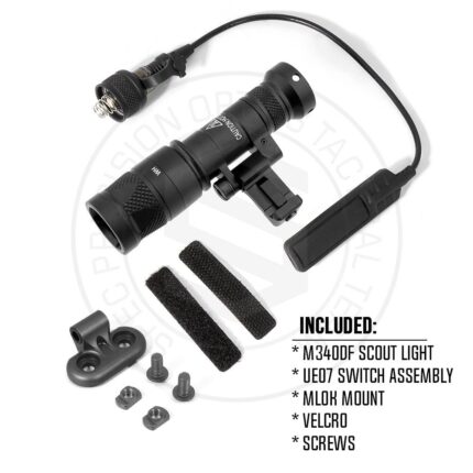SOTAC GEAR M340V Tactical Flashlight Mini Infrared Scout Light Pro with MLOK Adapter