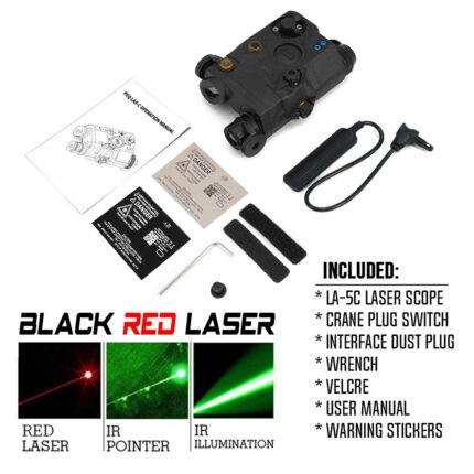 SOTACGEAR LA-5C /PEQ UHP IR illuminator High Power 2023Ver. Balck And FDE colors in stock