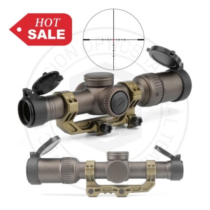 cgtacticals RAZOR 1-6X GEN II-E Riflescope with ALPHA4 Mount 1.54" Combo