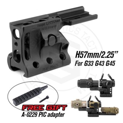 cgtacticals RDF 20225KE EOTECH Magnifier&T2 Hybrid Mount with A0229 PIC adapter