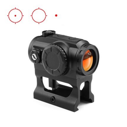 cgtacticals Sentinel PD21 1x21mm Solar Red Dot Sight Multiple Reticles