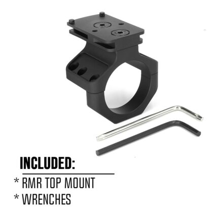 Tactical C1 12 O'Clock Top 34mm Ring Size Optical For 34mm Tube C1 Scope Mount With R M R T1rds T2rds Adapter
